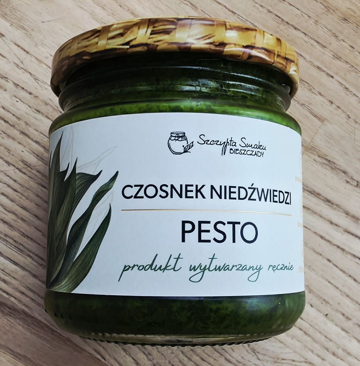 Pesto z czosnku niedźwiedziego zbiór 2026